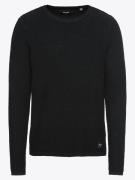 Only & Sons Neulepaita 'onsDAN 7 STRUCTURE CREW NECK NOOS'  musta