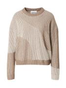 ARMEDANGELS Neulepaita 'MAYRAA VANISE'  beige / tummabeige / valkoinen