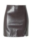 TOPSHOP Hame 'Entry PP Split  - Black Vinyl'  suklaa