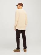 JACK & JONES Chinohousut 'JPSTMARCO JJBASIC'  tummanruskea