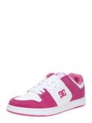 DC Shoes Matalavartiset tennarit 'MANTECA 4'  tumma pinkki / valkoinen