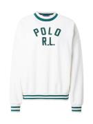 Polo Ralph Lauren Collegepaita  tummanvihreä / valkoinen