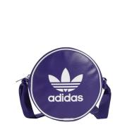 ADIDAS ORIGINALS Olkalaukku 'Adicolor Classic'  tummanvioletti / valko...