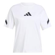 ADIDAS SPORTSWEAR Toiminnallinen paita 'Z.N.E.'  musta / valkoinen