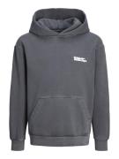 Jack & Jones Junior Collegepaita 'JORVERMONT'  tummanharmaa / valkoine...