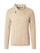 JACK & JONES Neulepaita 'JPRBLUCRASH'  beige