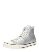 CONVERSE Korkeavartiset tennarit 'CHUCK TAYLOR ALL STAR'  hopea / valk...