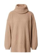 VERO MODA Neulepaita 'VMZIA'  tummabeige