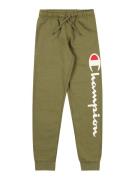 Champion Authentic Athletic Apparel Housut  oliivi / punainen / valkoi...