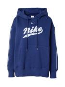 Nike Sportswear Collegepaita 'PHNX FLC'  tummansininen / valkoinen