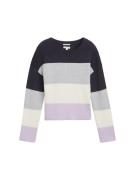 TOM TAILOR Neulepaita  marine / syreeni / pastellinvioletti / offwhite