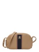 TOMMY HILFIGER Olkalaukku 'LEGACY'  beige / laivastonsininen / punaine...