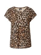 VERO MODA Paita 'AVA'  ruskea / brokadi / musta