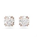 Swarovski Korvakoru 'Stilla stud earrings'  roseekulta / läpinäkyvä