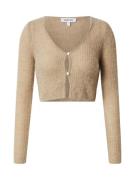 EDITED Neuletakki  beige / ruskea