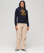 Superdry Collegepaita  marine / kullankeltainen