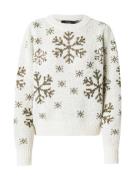 VERO MODA Neulepaita 'VMSNOWY FROST'  beige / ruskea