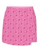 VERO MODA Housut 'SONEY'  vaalea pinkki / tumma pinkki