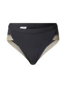 Calvin Klein Swimwear Bikinihousut 'BRAZILIAN'  tummabeige / musta