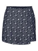 VERO MODA Housut 'SONEY'  laivastonsininen / valkoinen