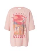 TOPSHOP Paita 'Arizona'  mandariini / roosa / karpalo / musta