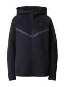 Nike Sportswear Collegetakki 'TECH FLEECE 2'  tummanharmaa / musta