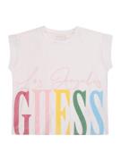 GUESS Paita  smaragdi / vaaleanpunainen / roosa / offwhite