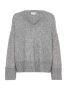 Kaffe Neulepaita 'Fridana Pullover'  harmaa