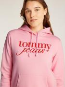 Tommy Jeans Collegepaita 'ESS'  roosa / grenadiini