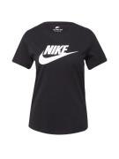 Nike Sportswear Toiminnallinen paita 'Essential'  musta / valkoinen