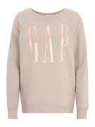 Gap Tall Collegepaita  tummabeige / roosa