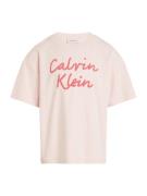 Calvin Klein Jeans Paita  vaalea pinkki / tumma pinkki