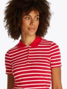 TOMMY HILFIGER Paita '1985'  punainen / valkoinen