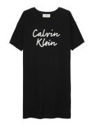 Calvin Klein Jeans Mekko  musta / offwhite