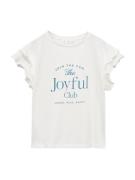 MANGO KIDS Paita 'JOYFUL'  sininen / offwhite