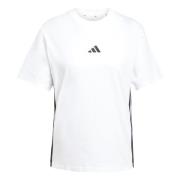 ADIDAS SPORTSWEAR Toiminnallinen paita 'Essentials'  musta / valkoinen