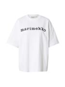 Marimekko Oversized paita 'VEISTO'  musta / valkoinen