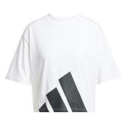 ADIDAS SPORTSWEAR Toiminnallinen paita 'Essentials'  musta / valkoinen