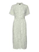 VERO MODA Puseromekko 'Menny'  khaki / valkoinen