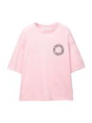 Pull&Bear Paita 'MUSIC STUDIO'  pastellinpinkki / musta