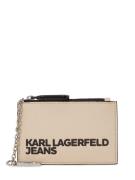 KARL LAGERFELD JEANS Kotelo  hiekka / musta