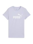 PUMA Toiminnallinen paita 'Ess No. 1'  pastellinsininen / valkoinen
