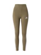 ADIDAS SPORTSWEAR Urheiluhousut 'Essentials'  oliivi / valkoinen