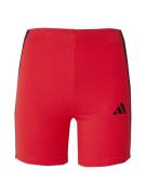 ADIDAS SPORTSWEAR Urheiluhousut 'Essentials'  punainen / musta