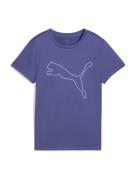 PUMA Toiminnallinen paita 'TAD ESSENTIAL'  indigonsininen / valkoinen