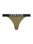 Calvin Klein Swimwear Bikinihousut  oliivi / musta / valkoinen