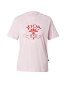 JOOP! Jeans Paita 'Toldi'  vaalea pinkki / punainen