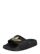 ADIDAS ORIGINALS Loafer 'Adilette Lite'  kulta / musta