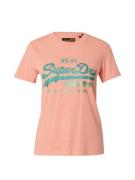 Superdry Paita  vihreä / persikka
