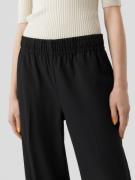 VERO MODA Suorat housut 'SADIASUI'  musta